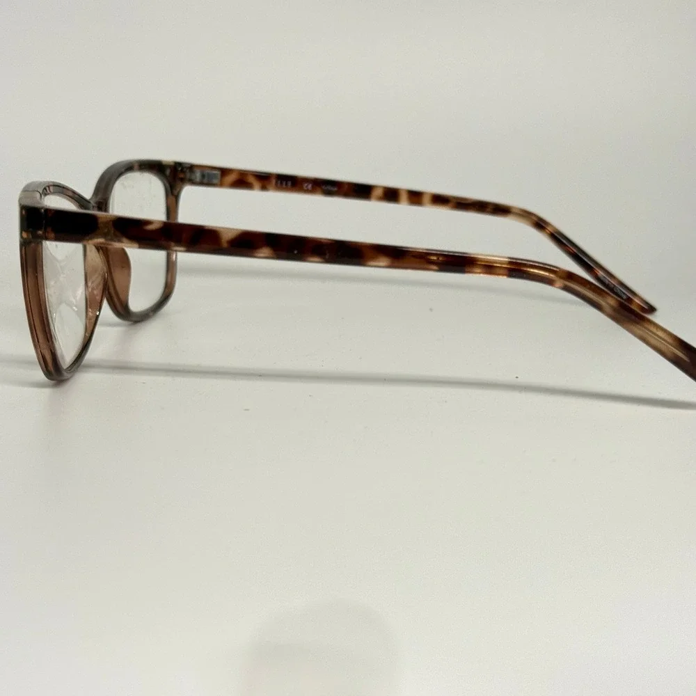 Elle‎ EL13425 HV Tortoise Shell Eyeglasses Frames 53-15-140 Brown Square 22791